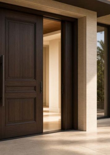 Villa entrance door
