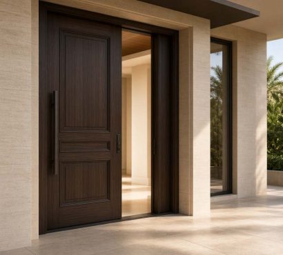 Villa entrance door
